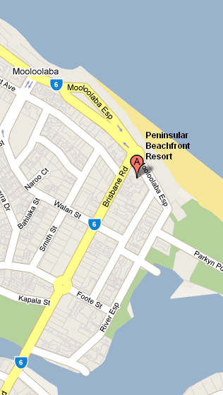 Newport Mooloolaba Apartments Map